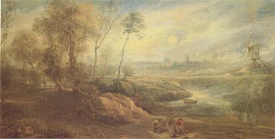 Landscape with a Bird-Catcher (mk05), Peter Paul Rubens